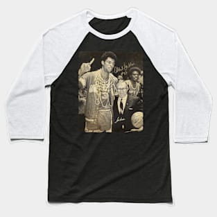 John Wooden and Kareem Abdul Jabbar Signed Baseball T-Shirt